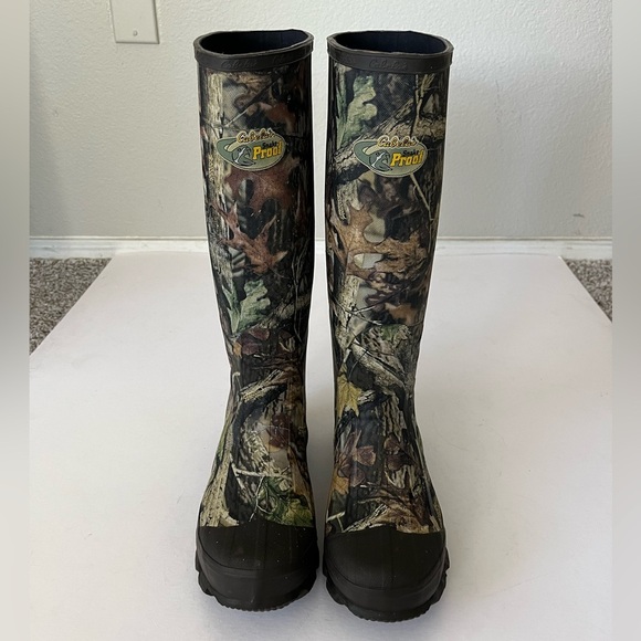 Cabela’s Snake Proof Waterproof Slip On Hunting Boots in Timber Mens Size 7 - Picture 7 of 16